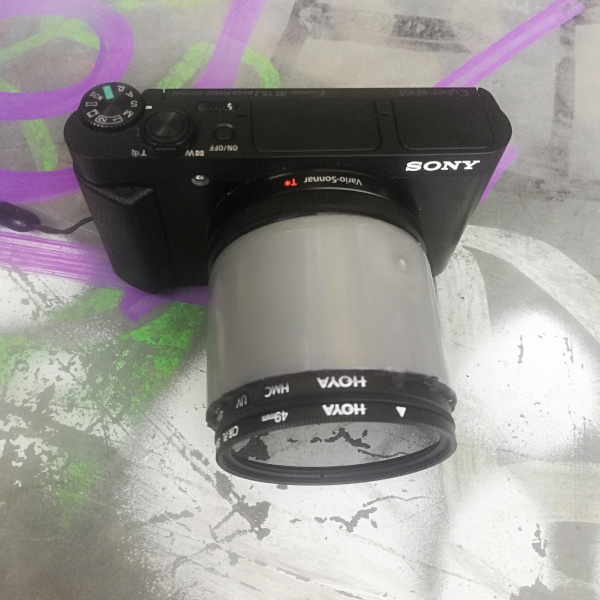 Sony HX99 avec filtre polarisant